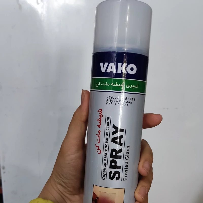 اسپری شیشه مات کن حجم 300 میلی لیتر واکو