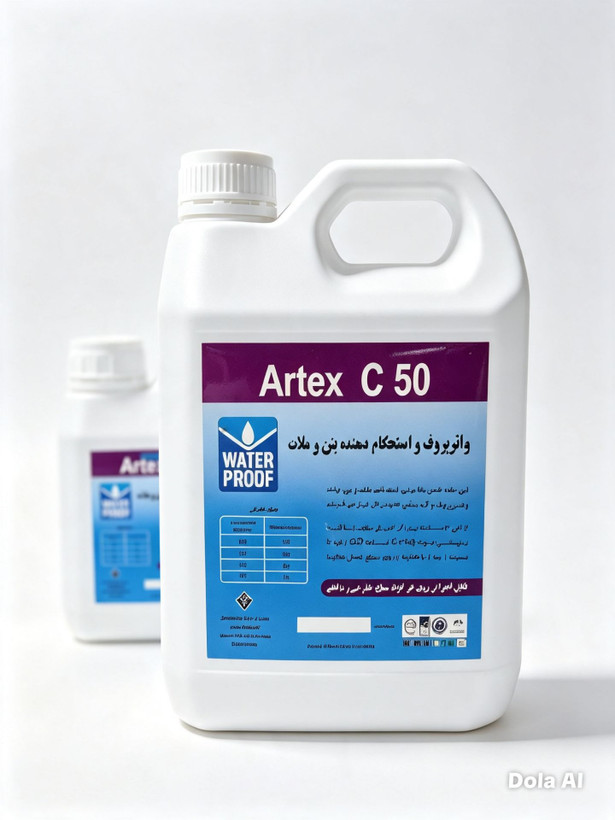 واترپروف و استحکام دهنده ملات و بتن آرتکس مدل C50