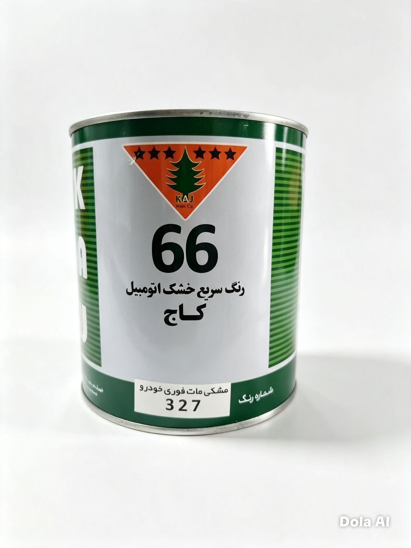 رنگ فوری خودرو مشکی مات 327 کاج