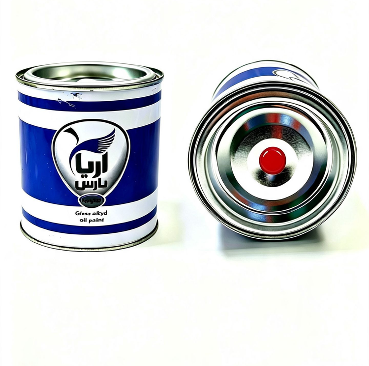 رنگ روغنی براق آریا پارس 250 گرمی