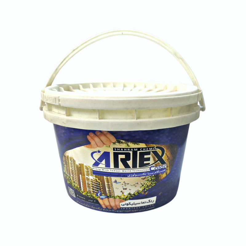رنگ اکریلیک نما سیلیکونی سفید آرتکس